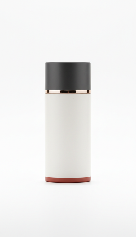Sleek minimalist hair mask