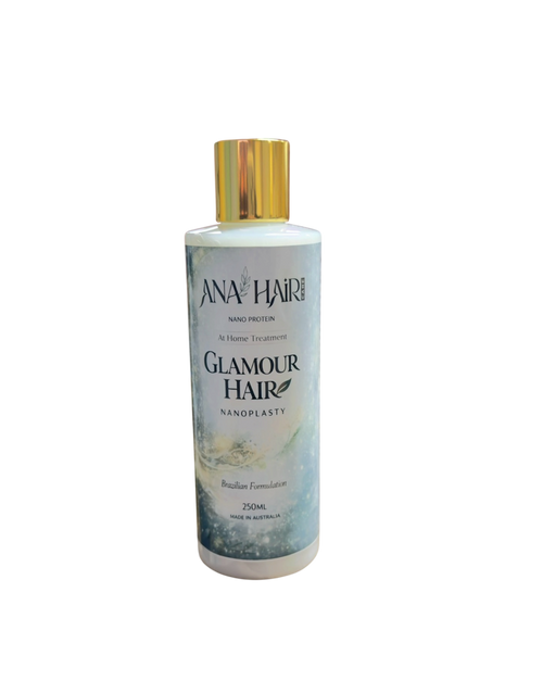 AT HOME NANOPLASTY GLAMOUR HAIR STRAIGHTENING